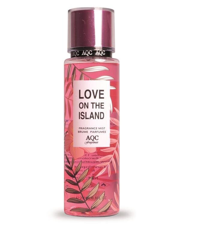 

IDC Institute, Цветочный спрей для тела, спрей для тела Love On The Island Aqc Fragrances, 236 мл