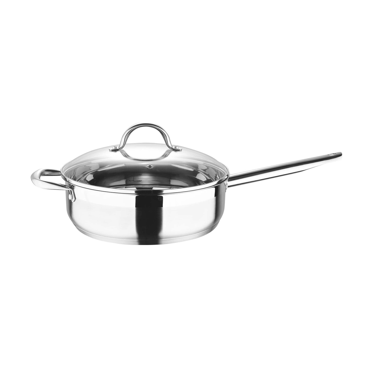 

Сотейник из нержавеющей стали Gourmet от Bergner 5 л, стальной