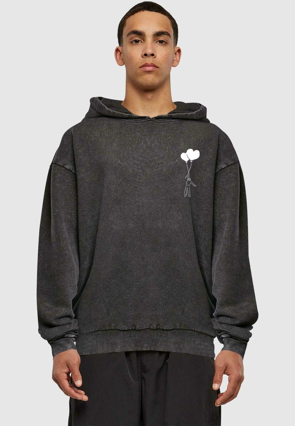 

Толстовка с капюшоном Merchcode, черный