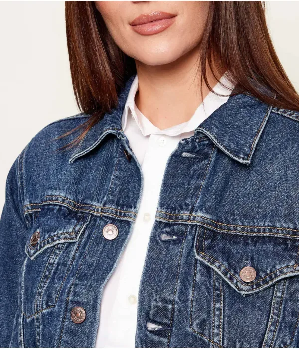 Джинсовая куртка regular fit Polo Ralph Lauren, синий — фото 4
