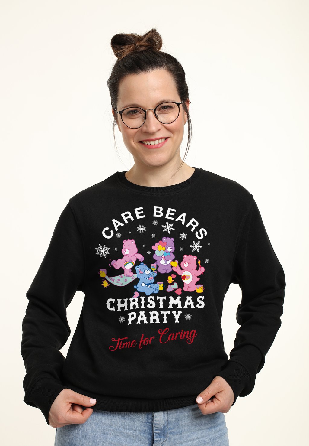 

Толстовка CARE BEARS CHRISTMAS PARTY TIME FOR CARING Henry Tiger, черный