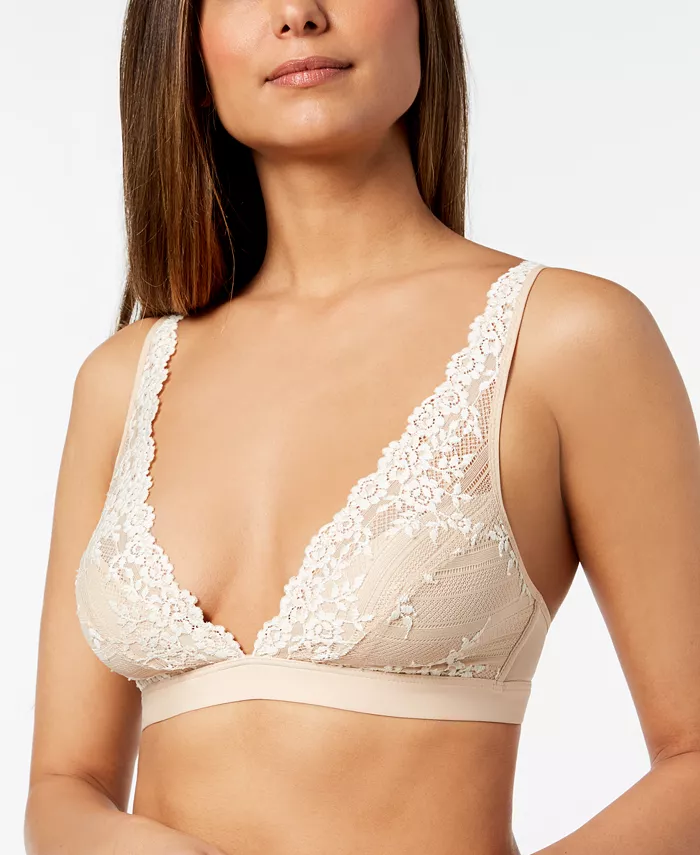 

Бюстгальтер Embrace Lace без косточек с мягкими чашками 852191 Wacoal, коричневый/бежевый