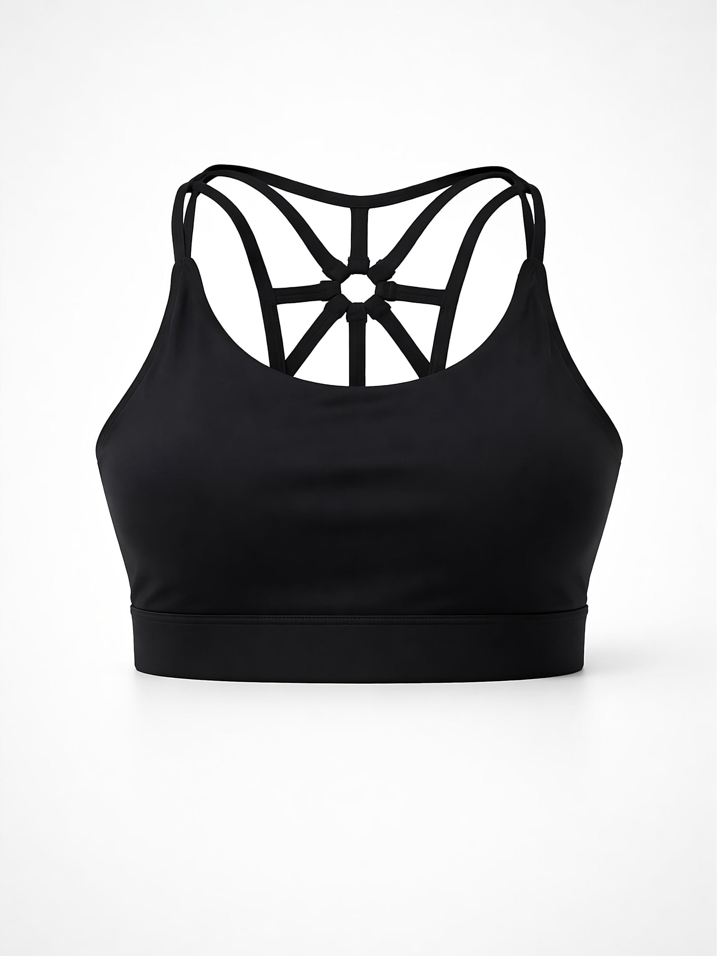 

Empire Embodied Спортивный бюстгальтер Medium Support 'Sport-BH Black Hera' в черном цвете