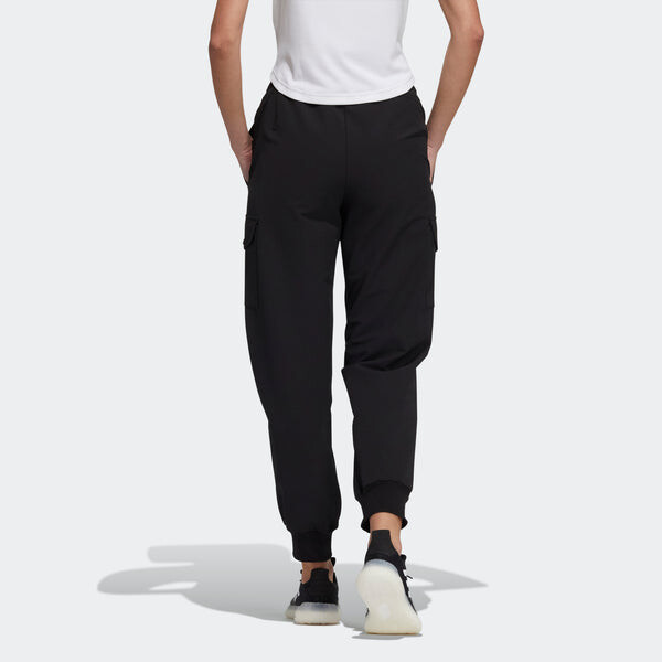 Штаны теплые тканые штаны Adidas, черный — фото 3