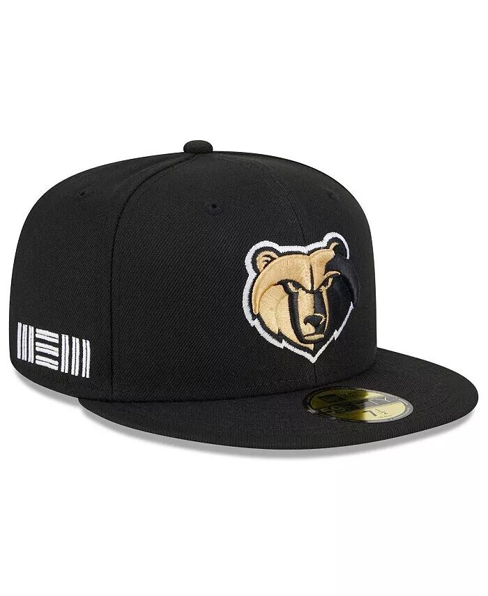 

Мужская черная кепка Memphis Grizzlies 2023/24 City Edition Alternate 59FIFTY Fitted New Era
