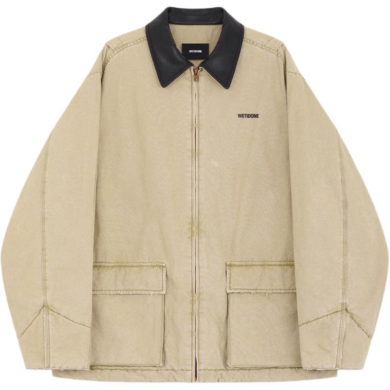 

WE11DONE Пуховик женский бежевый