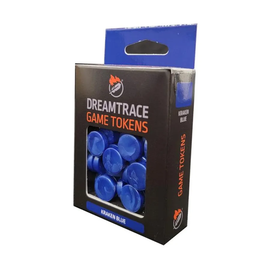 

Игровые жетоны — Кракен Синий, DreamTrace Game Supplies