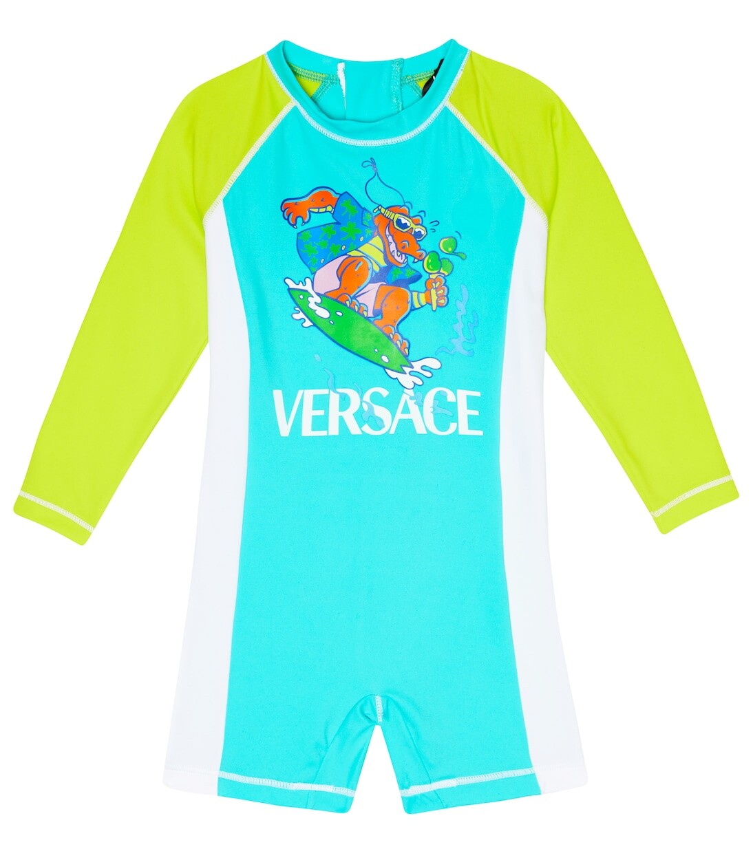 

Купальник рашгард с детским принтом Versace Kids, мультиколор