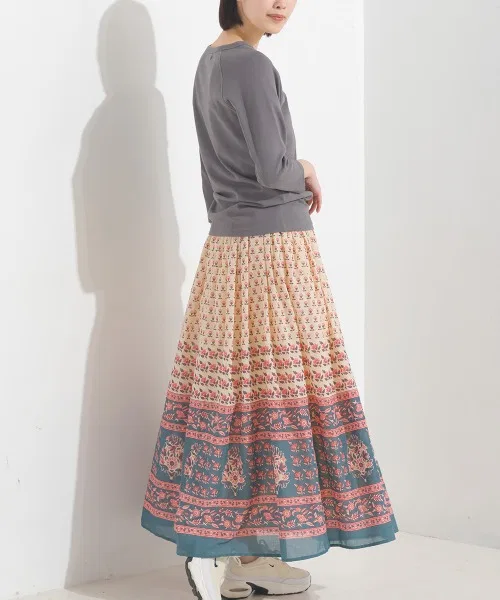 Женская юбка OMNES с принтом — фото 3