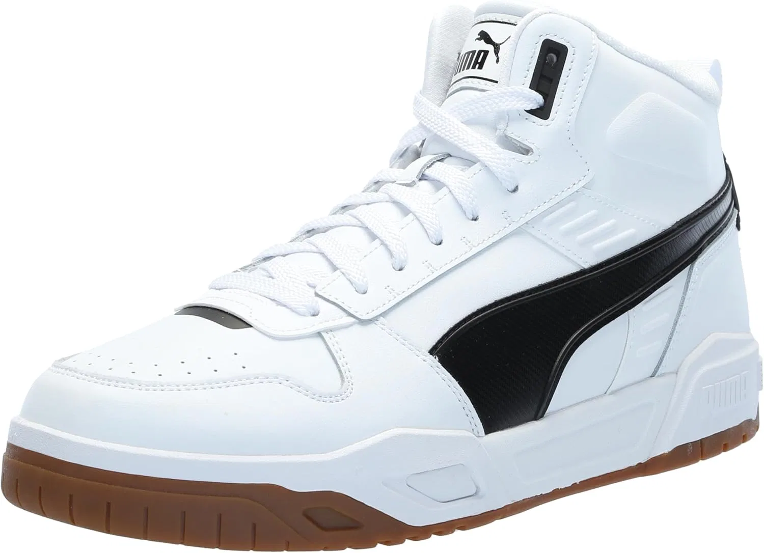 Мужские кроссовки PUMA RBD Tech Mid Trainers, White Black Gum