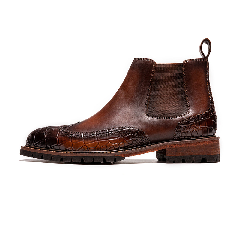 

Короткие мужские ботинки челси Bansley, Brown