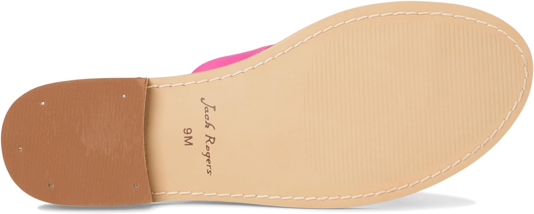 Сандалии Jack Rogers Cay Thong Sandal, цвет Fucshia Pink/Natural — фото 3