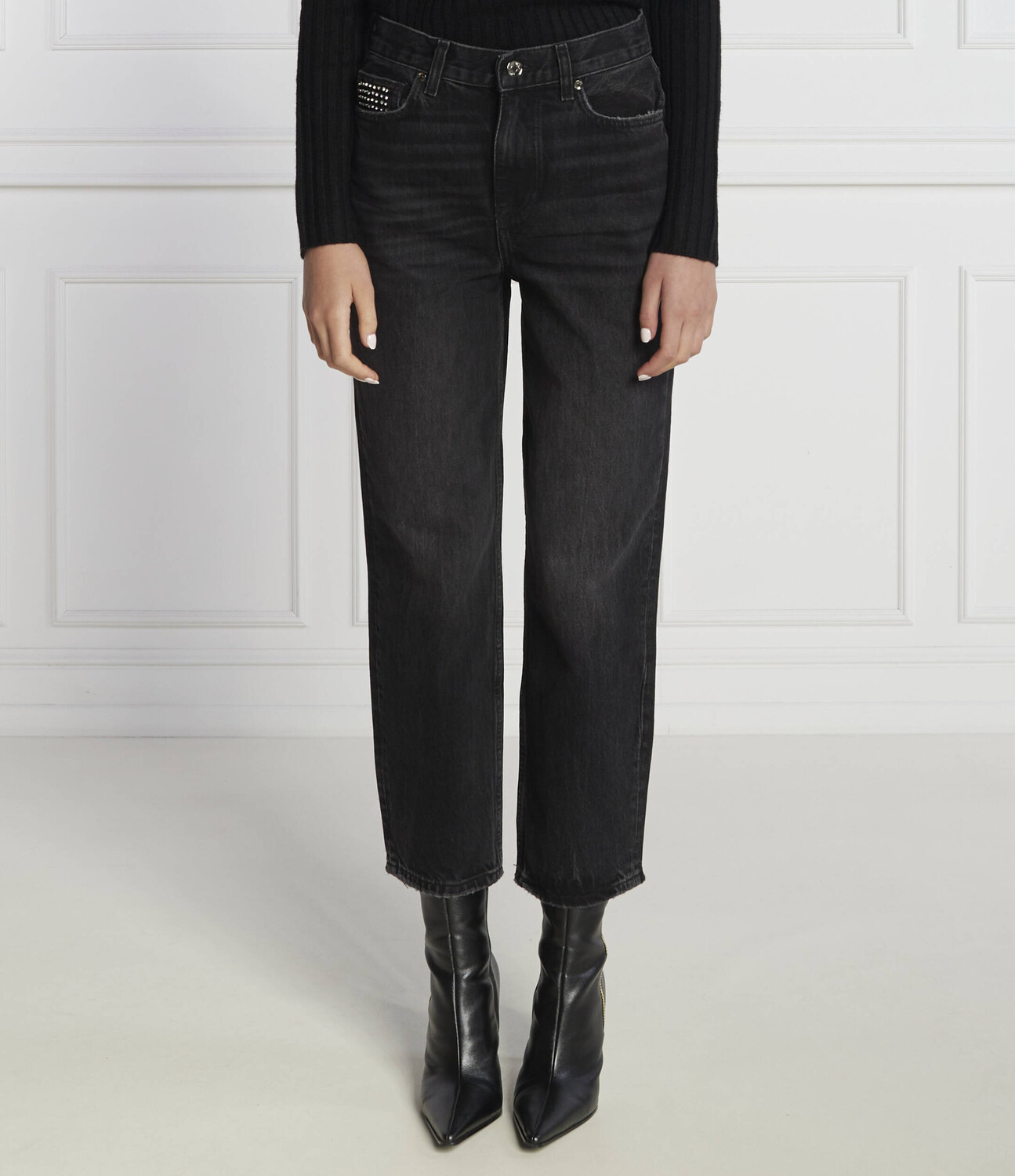 

Джинсы Liu Jo Straight fit, черный