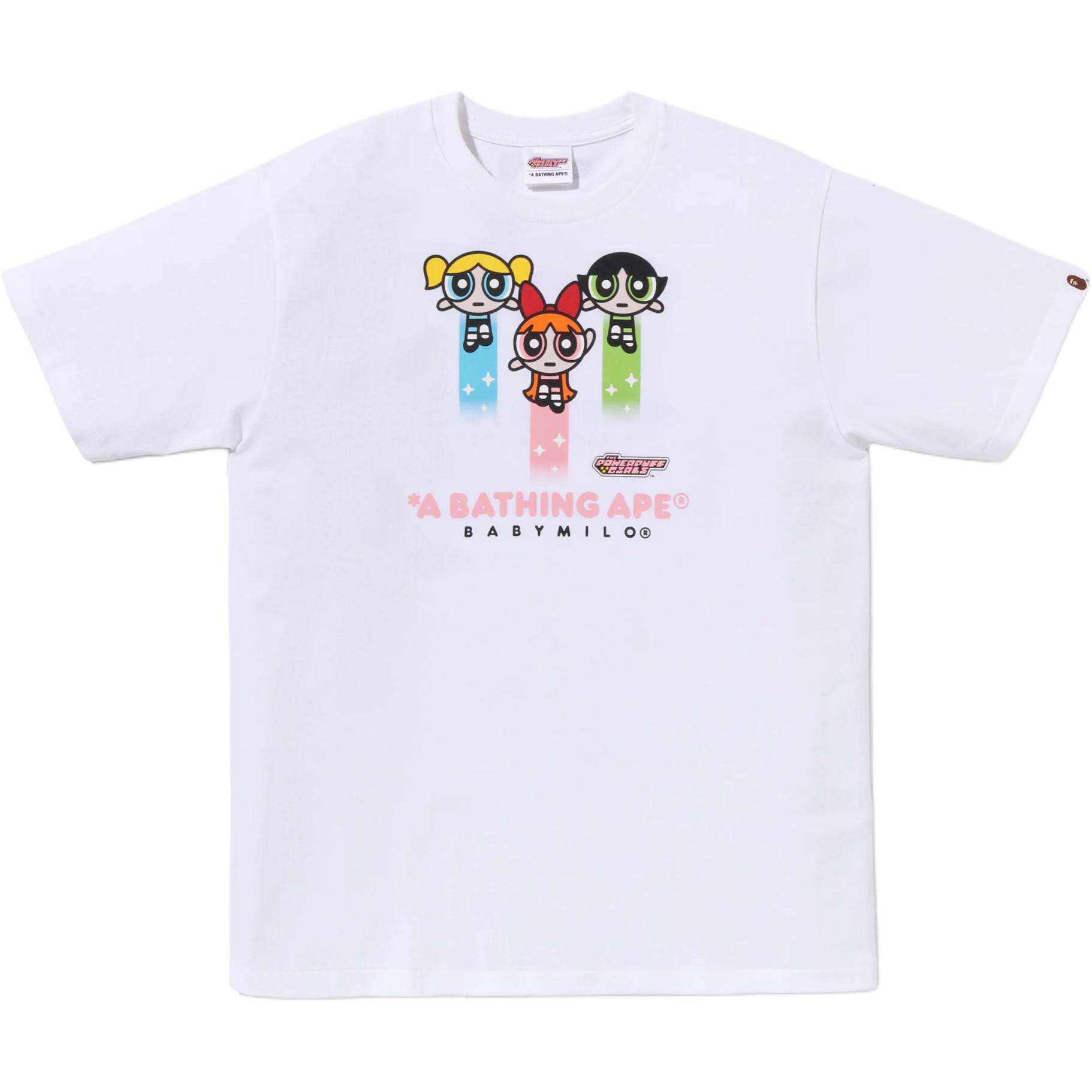 

Футболка унисекс из x FEITIANXIAONVJING,LIANMINGKUAN FW25 A Bathing Ape, белый