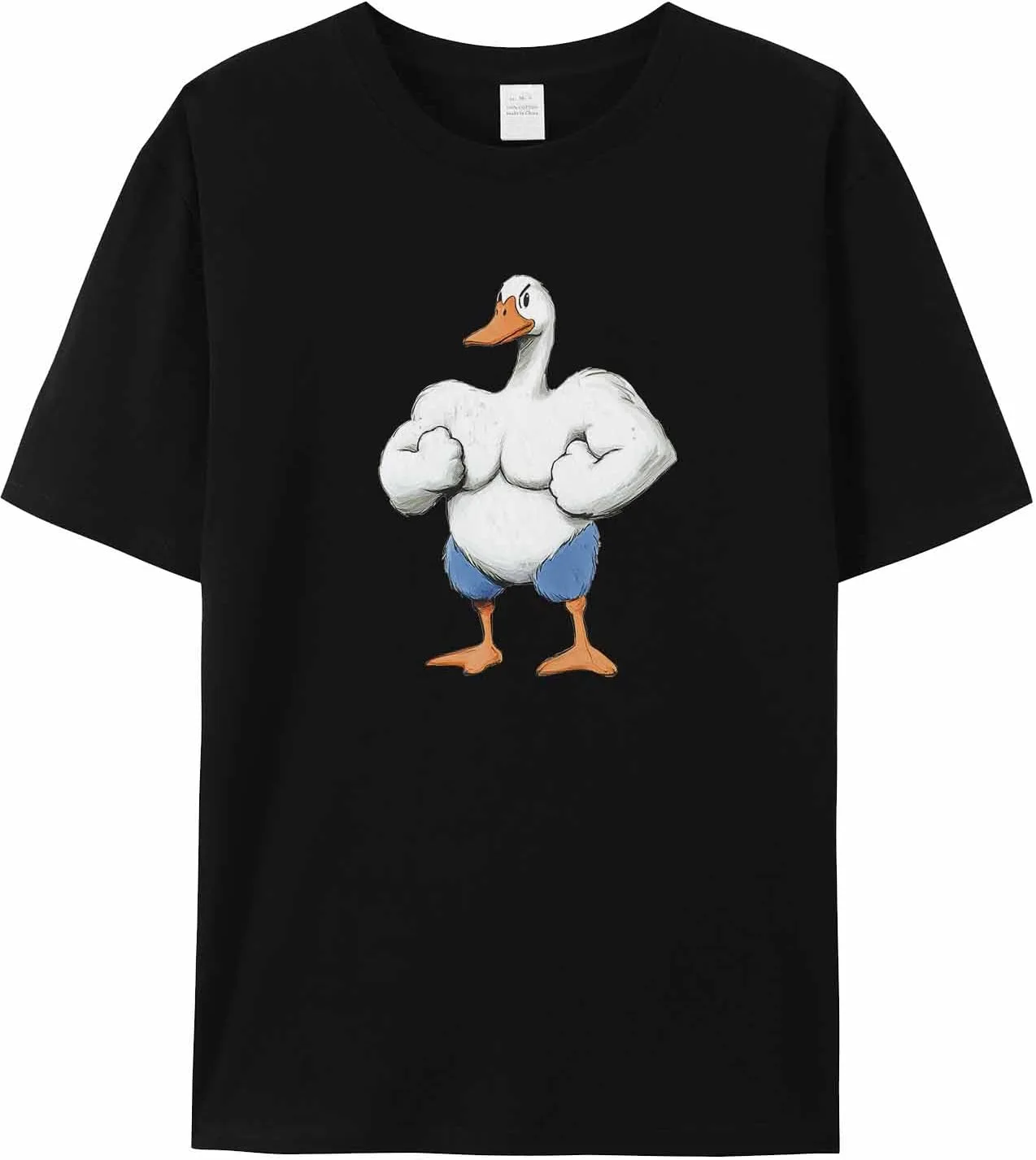 

Мужская футболка Muscle Duck с коротким рукавом jdudh