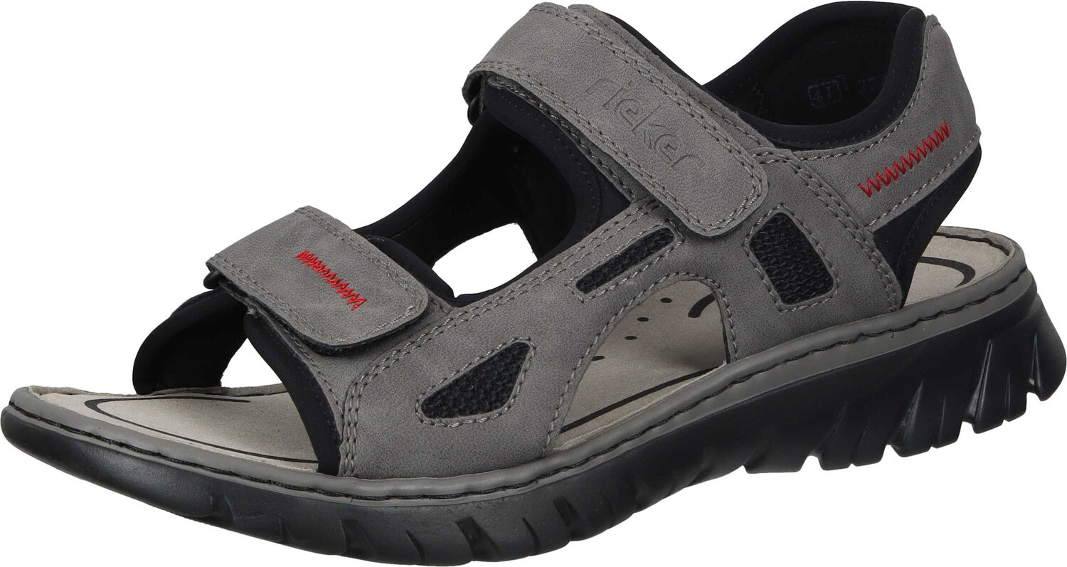 

Сандалии rieker Komfort, цвет cenere/black/schwarz