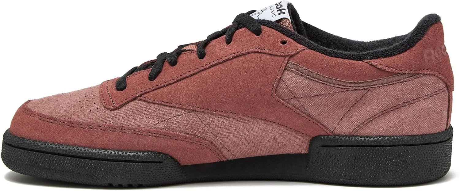 Мужские теннисные кроссовки Reebok Club C 85, белый/черный — фото 3