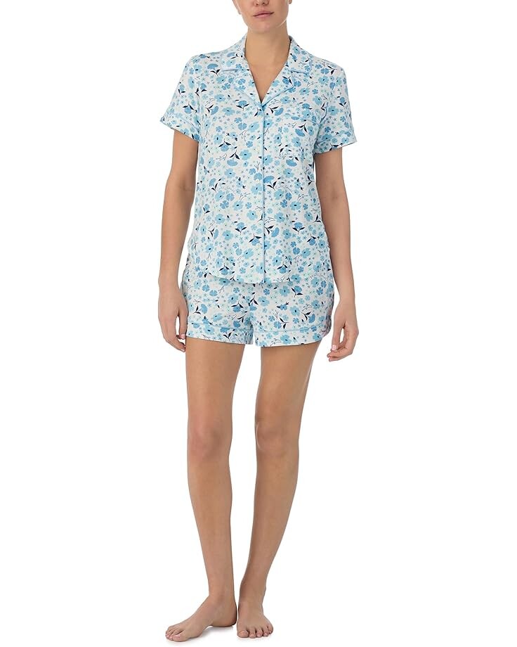 

Пижама Kate Spade New York Boxer Short Sleeve, цвет Blue Ditsy
