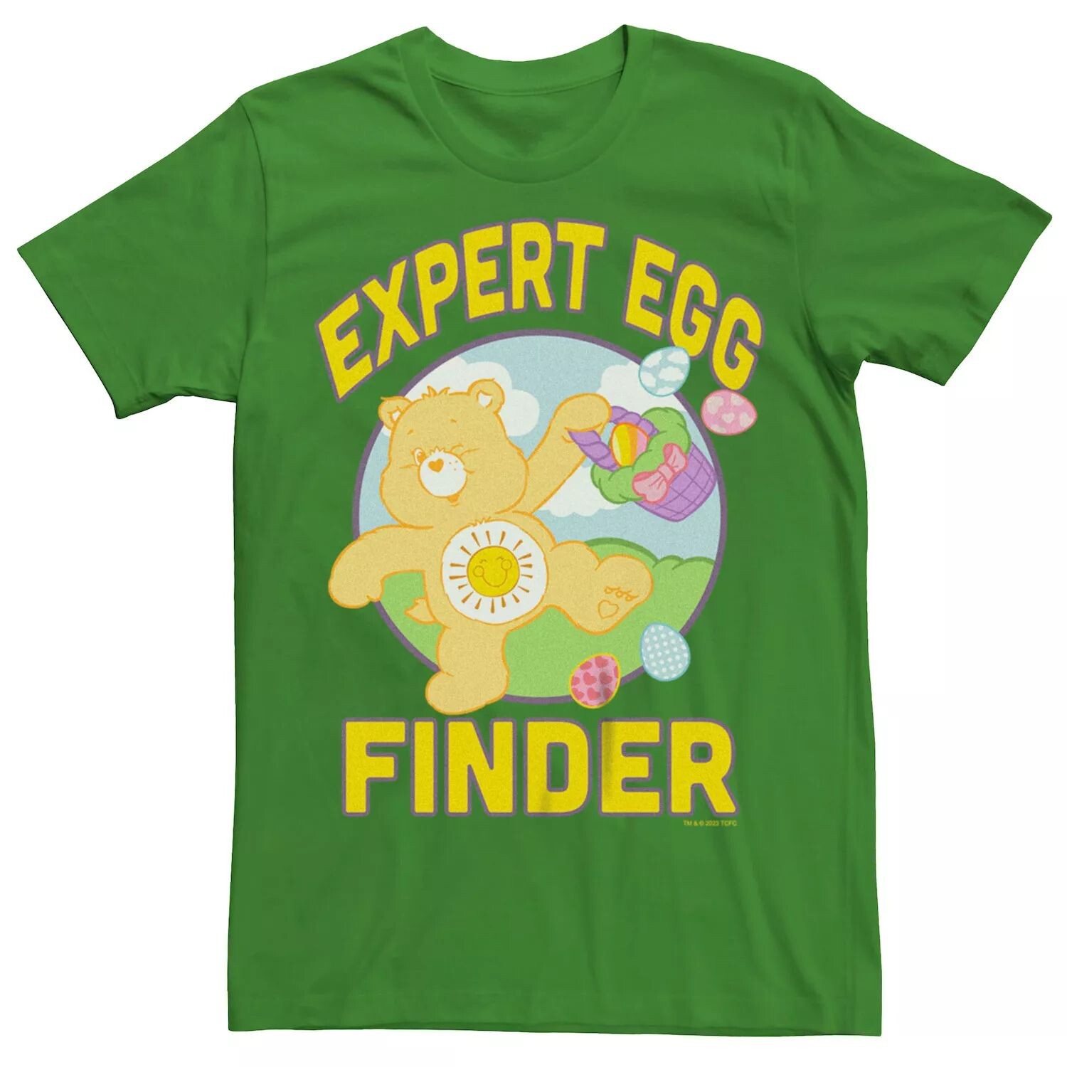

Мужская футболка с рисунком Care Bears Expert Egg Finder Licensed Character