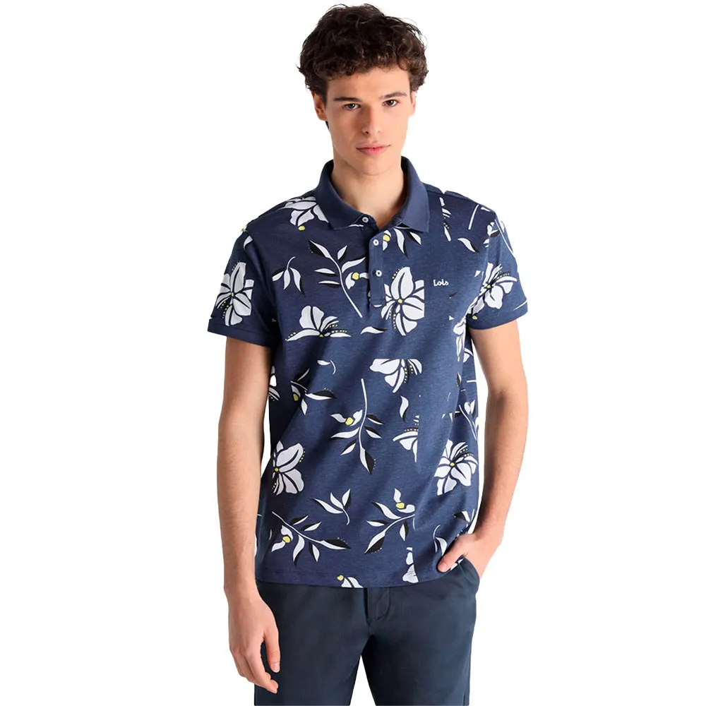 

Поло с коротким рукавом Lois Jeans 8763, синий