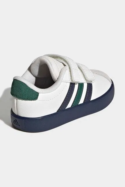 Кроссовки детские VL Court 3.0 Adidas, белый — фото 3