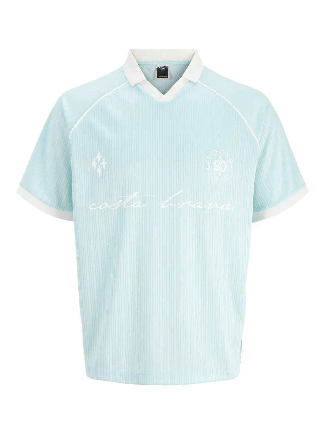 Поло джаккардовое JACK & JONES Junior, omphalodes