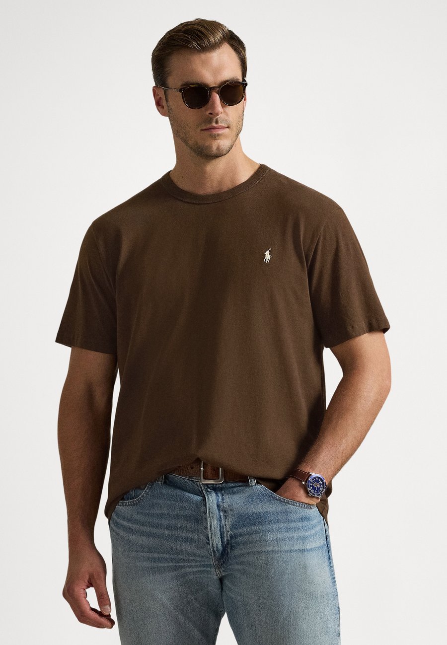 

Футболка Polo Ralph Lauren Big & Tall JERSEY CREWNECK T-SHIRT, Dark Beech/Blue, Синий, Футболка Polo Ralph Lauren Big & Tall JERSEY CREWNECK T-SHIRT, Dark Beech/Blue