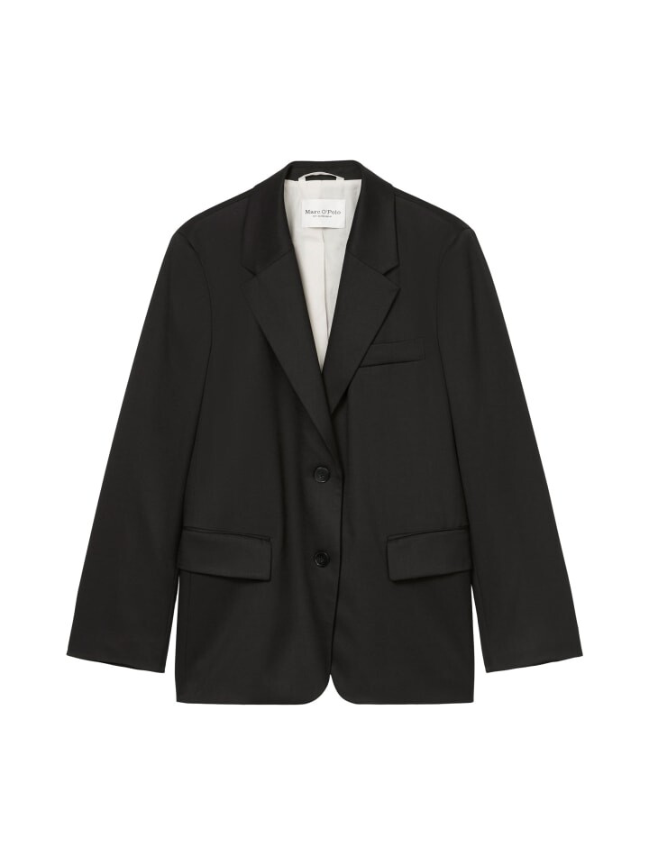 

Блейзер Marc O'Polo Boyfriend-Blazer relaxed, черный