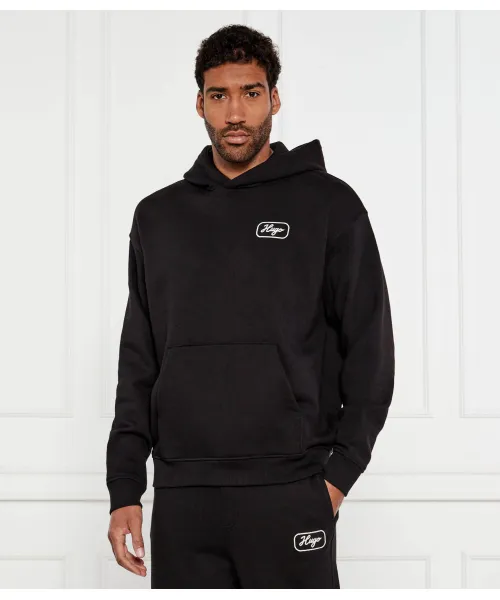 

Толстовка Nualo Loose fit Hugo Blue, черный