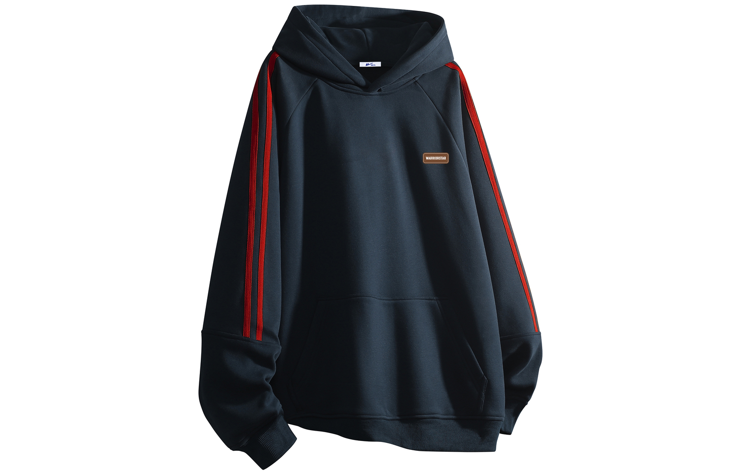 

Толстовка Women's Hooded Moderate Cardigan WARRIOR, темно-синий[free diy badge]