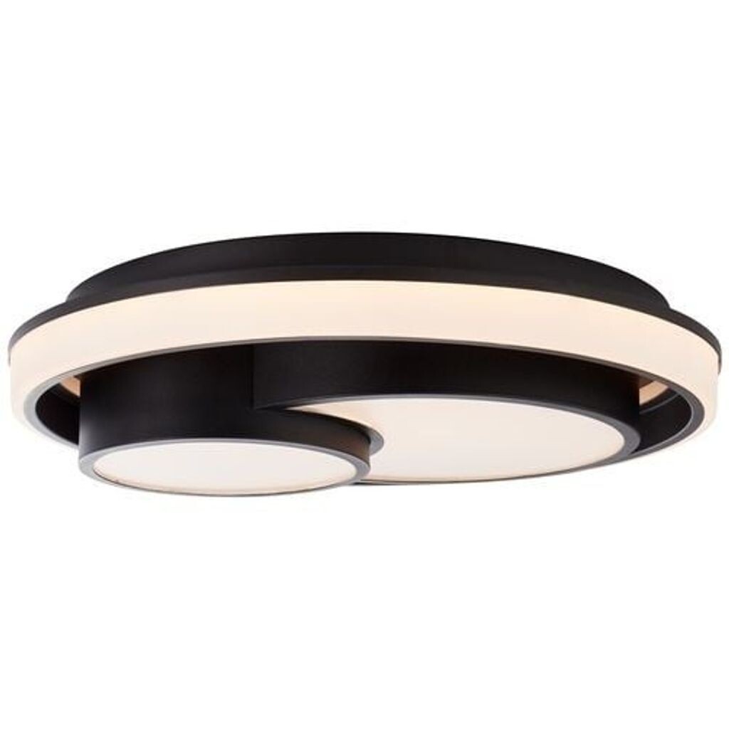 

AEG AEG LED потолочный светильник Dwain Black 39Вт 3900лм 3000-6500К теплый белый дневной свет белый с пультом Ø50см