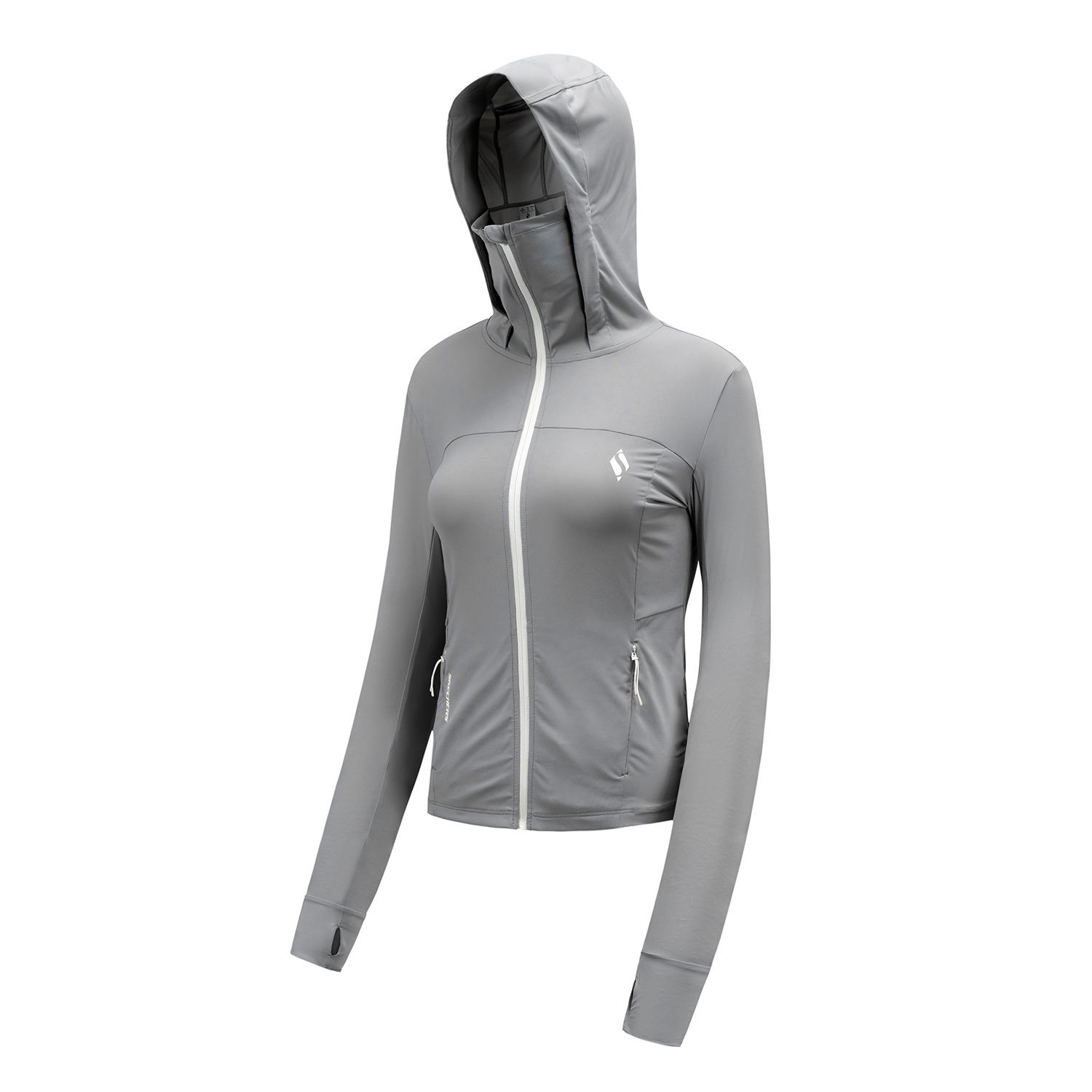 

Skechers Ячжуан серия Дышащая Быстросохнущая Защитная от Ультрафиолета Одежда Унисекс, Gray