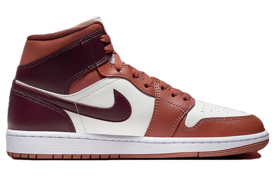 Jordan Air Jordan 1 Vintage Баскетбольные кроссовки унисекс, Dark Team Red/Summit White/Team White/Black — фото 2