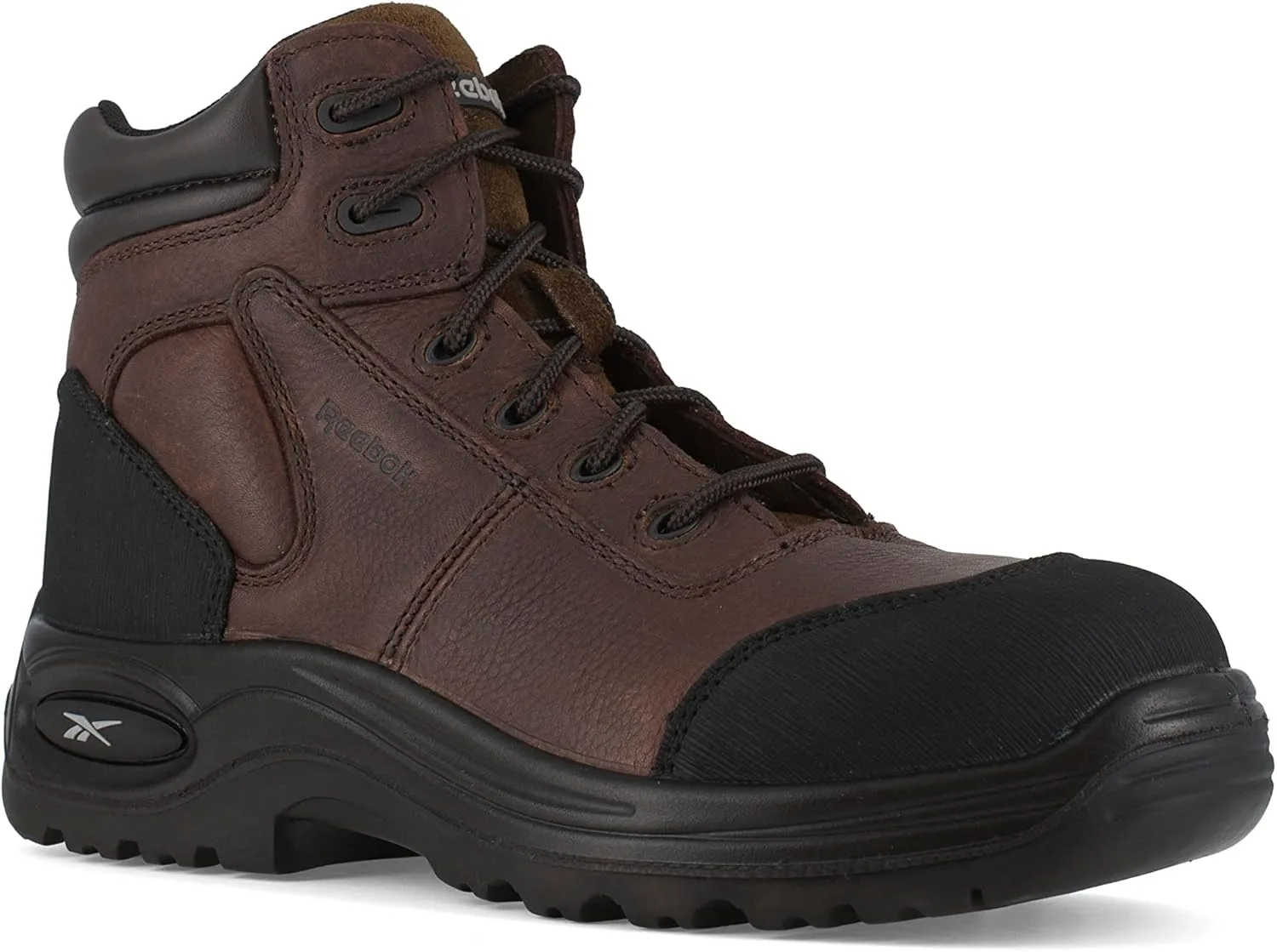 Мужские спортивные ботинки Reebok мужские Rb7755 Trainex 6 дюймов с композитными носками темно-коричневые и безопасные