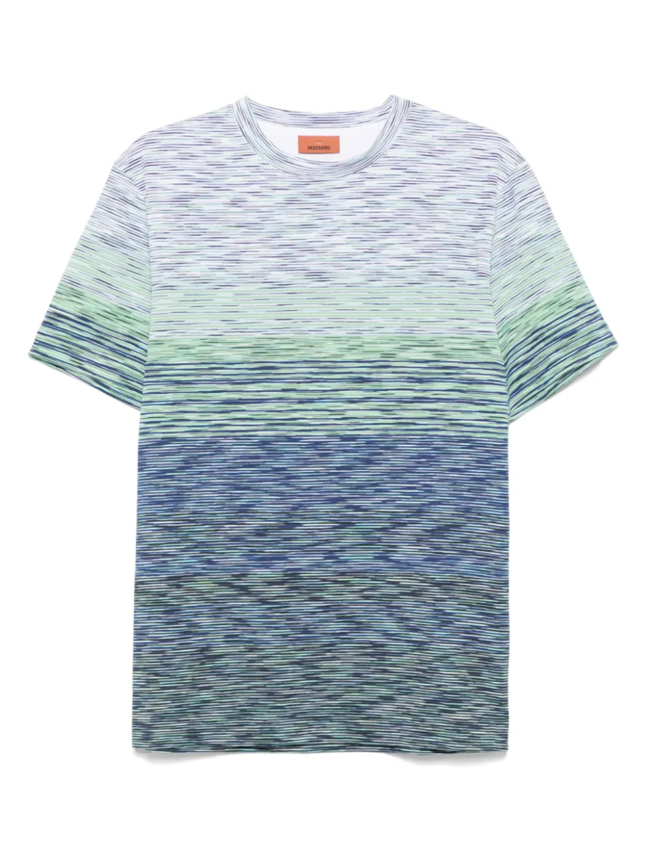

Missoni футболка в полоску, синий