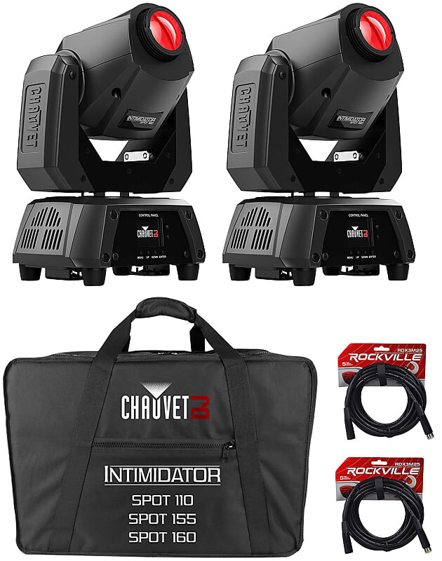 

Прожектор Chauvet (2) Intimidator Spot 160+CHS-1XX+Cables