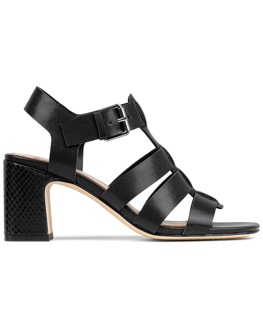 Donald Pliner Dashira Leather Sandal, черный — фото 2