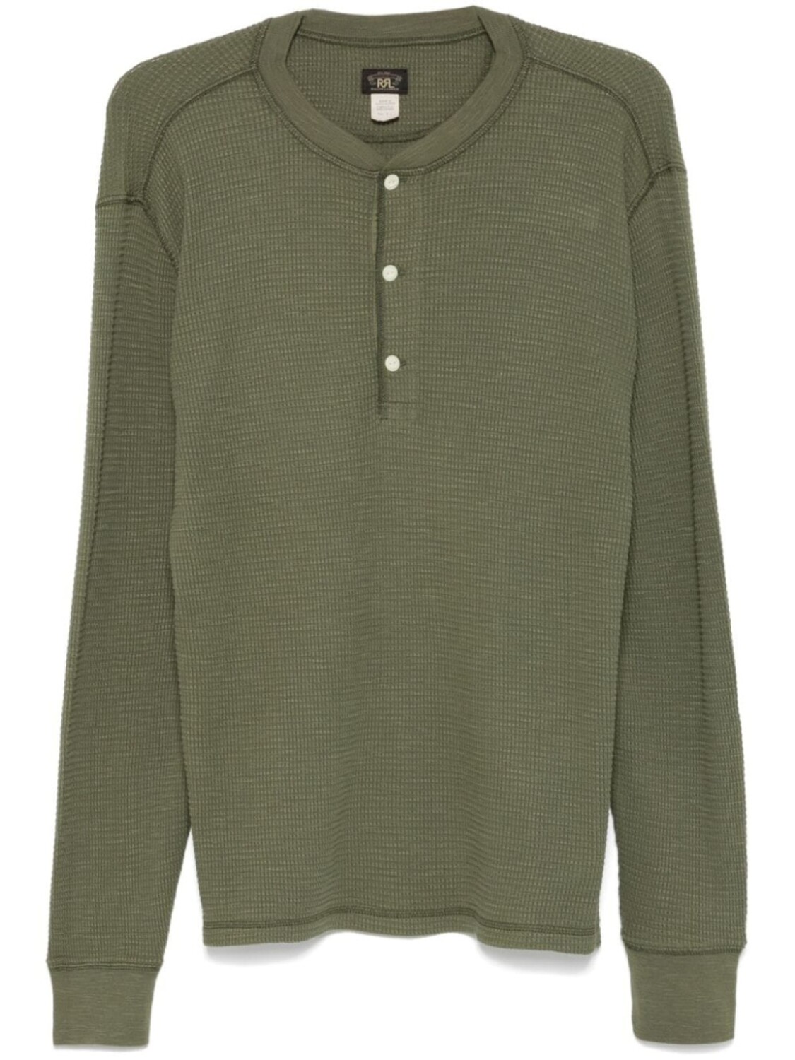 

Топ из вафельной вязки из коллекции Ralph Lauren Ralph Lauren Collection, зеленый