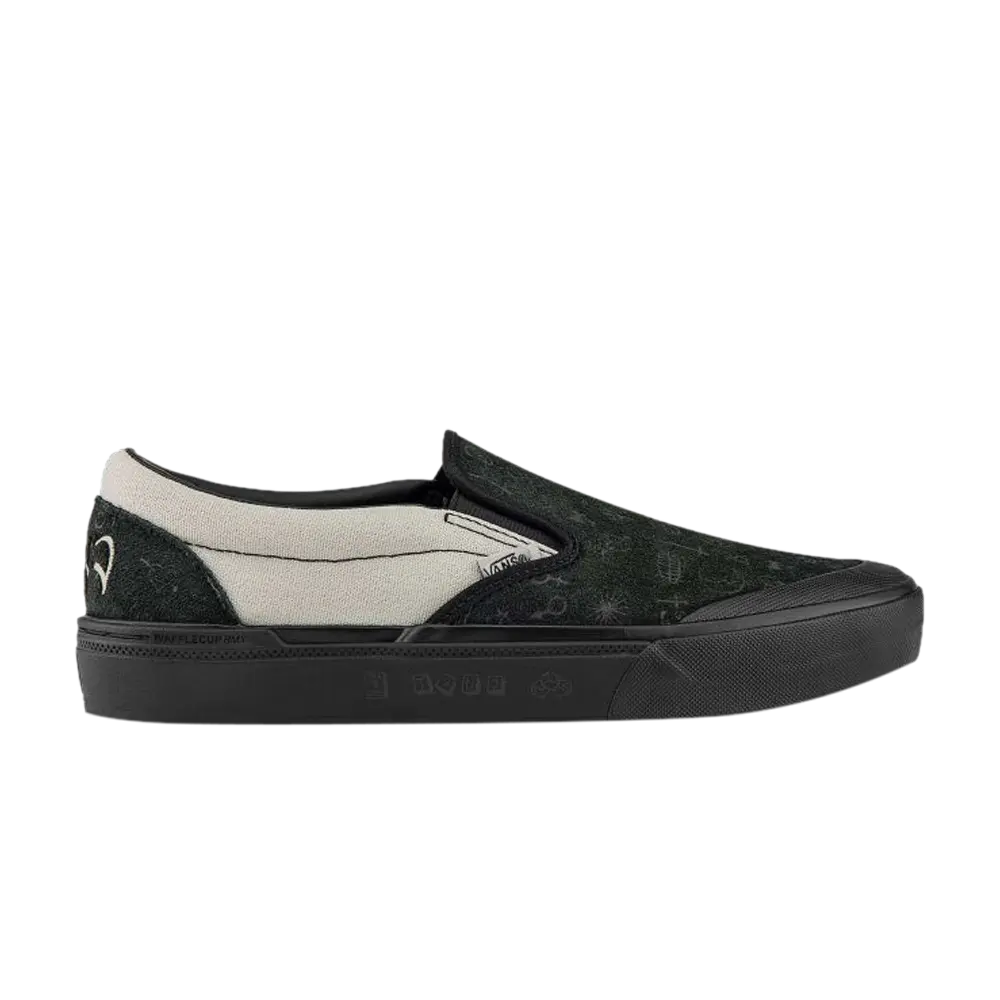 Слипоны Cult x BMX Vans, черный