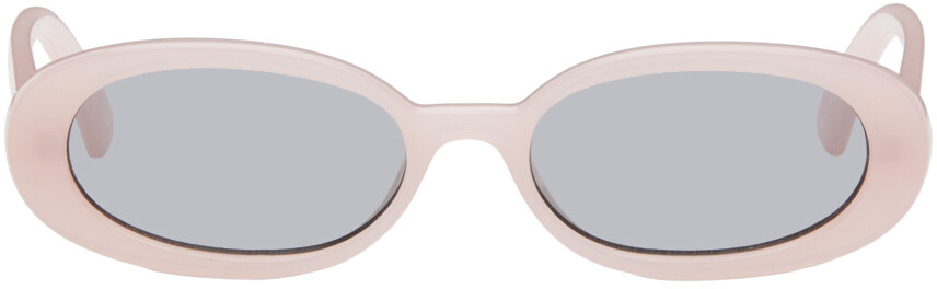 

Эксклюзивные солнцезащитные очки SSENSE Pink Outta Love Le Specs