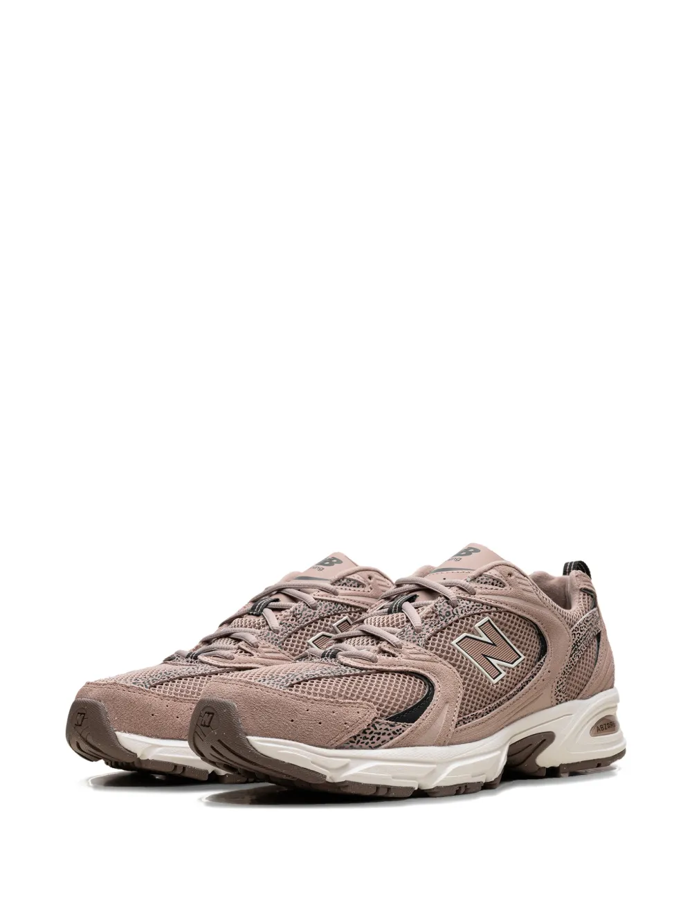 Кроссовки на шнуровке с логотипом New Balance, нейтральный — фото 2