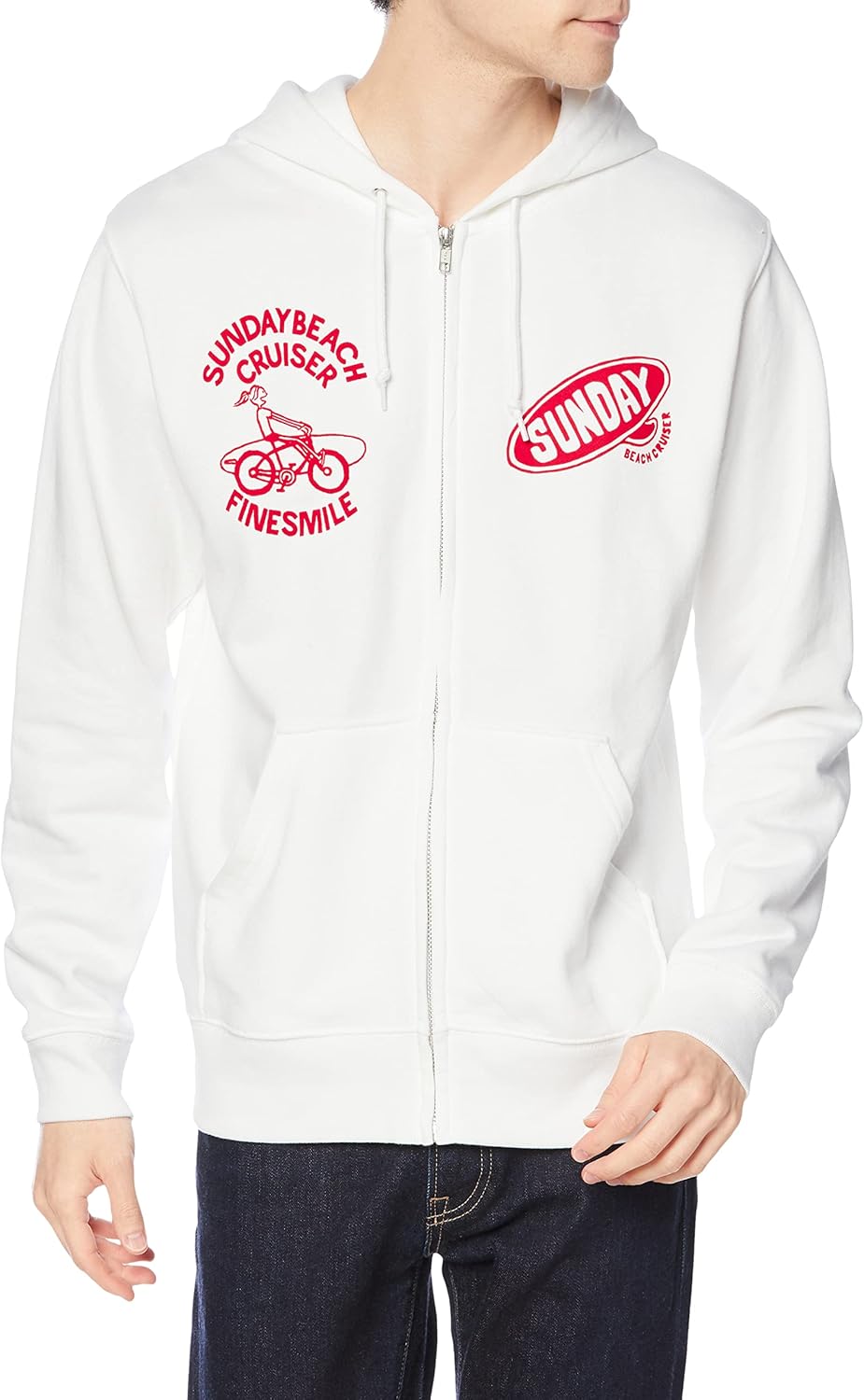 

Толстовка с капюшоном Sunday Beach Cruiser SD315162, белый