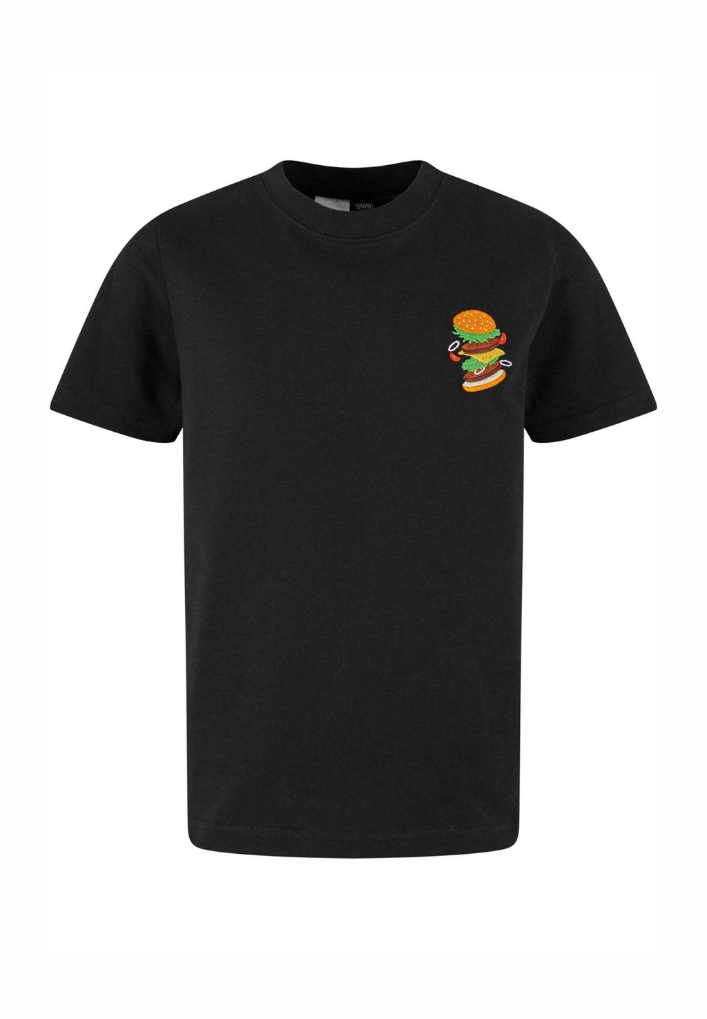

Рубашка с принтом BURGER LOVE EMB Mister Tee, черный