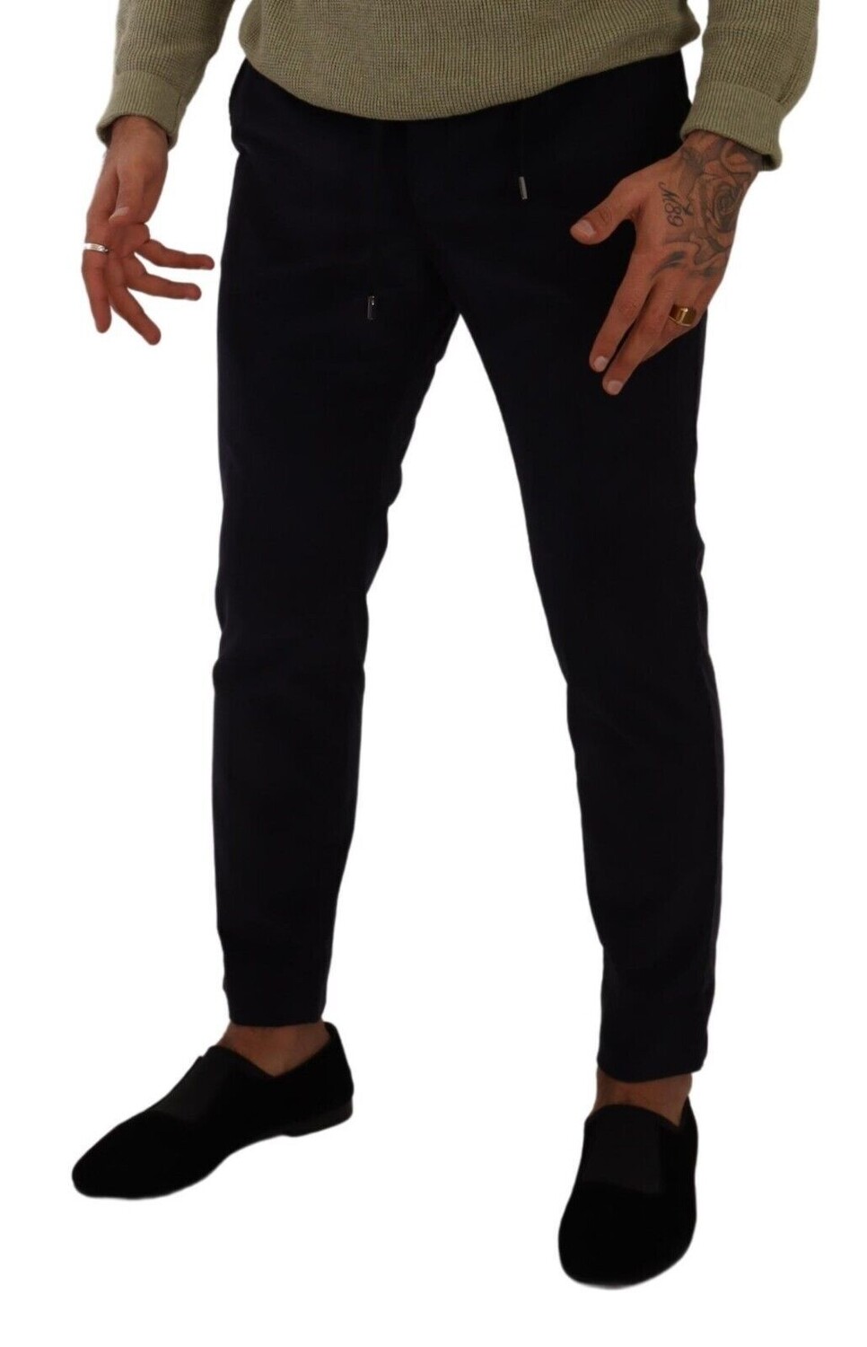 

Мужские вельветовые брюки Slim Fit Luxe Dolce & Gabbana, синий