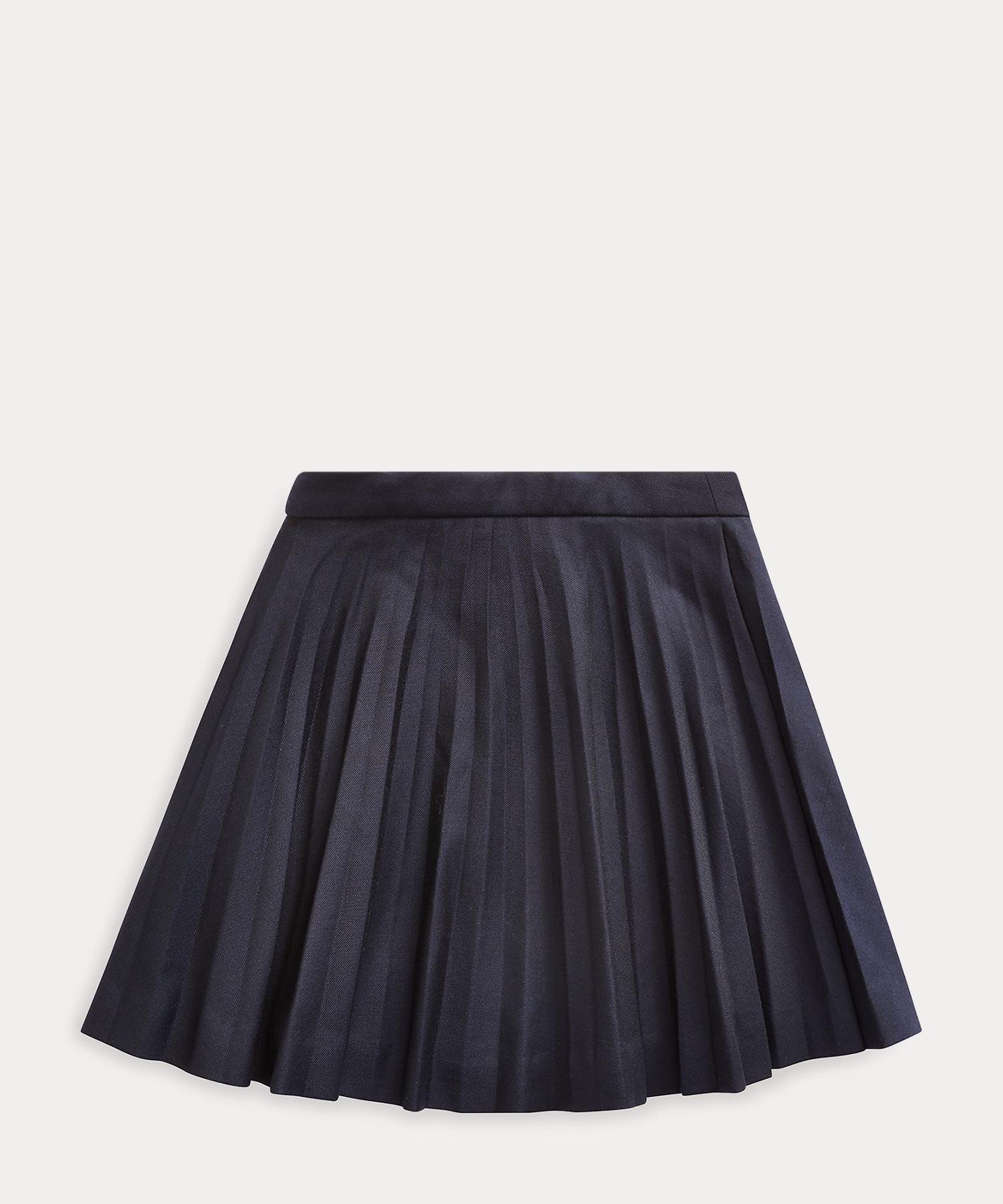 Плиссированная шерстяная юбка (для девочек, 2-6 лет) Polo Ralph Lauren, 410 Navy — фото 2