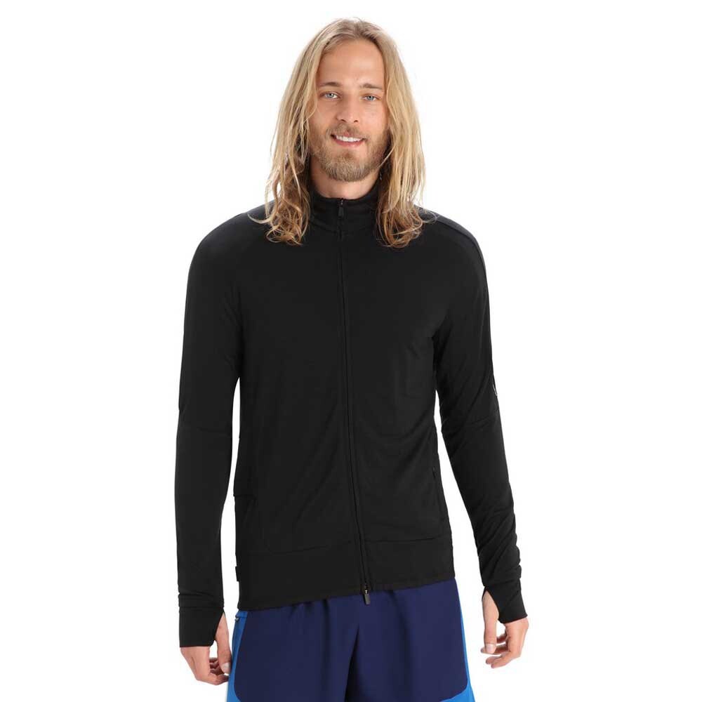 

Толстовка Icebreaker Zone Knit Zip, черный