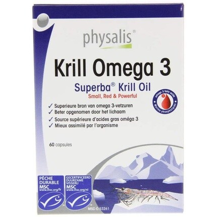 

Капсулы Криль Омега 3 Physalis