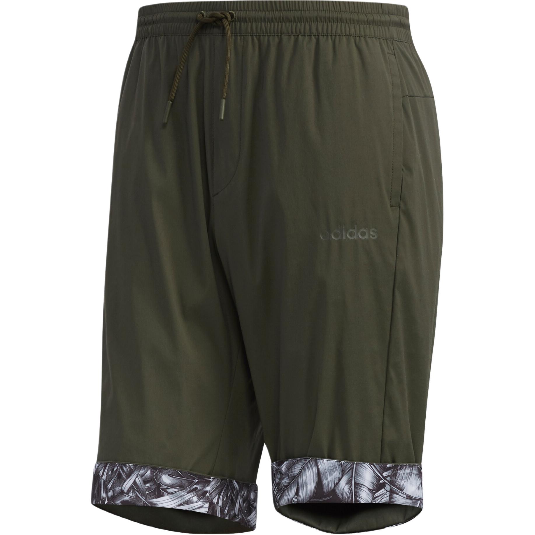 

Adidas Neo Мужские повседневные шорты зеленого цвета