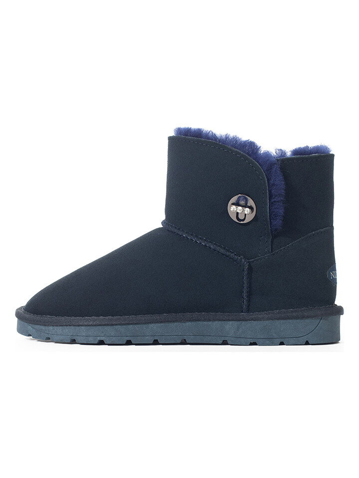 Ботинки NICEBAY Leder Winter Beila, темно-синий