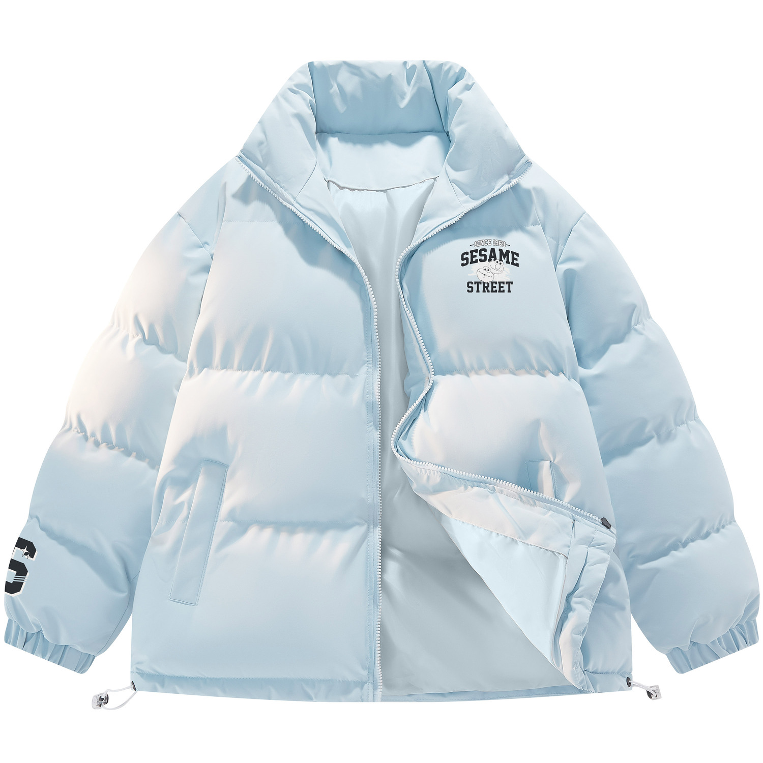 

Зимняя утепленная куртка унисекс SESAME STREET, Полынно-зеленый